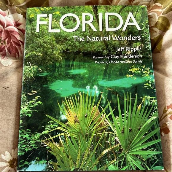Coffee Table Book Florida The Natural Wonders Hardcover 1997 EUC Large Jacket - Picture 1 of 16